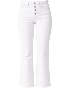Liu Jo Cropped Jeans - White