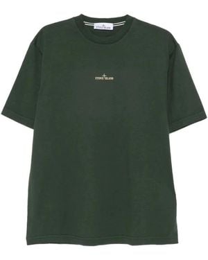 Stone Island T-Shirts - Vert