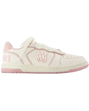 Amiri Schoenen ,Wit ,Leer Newport Sneakers