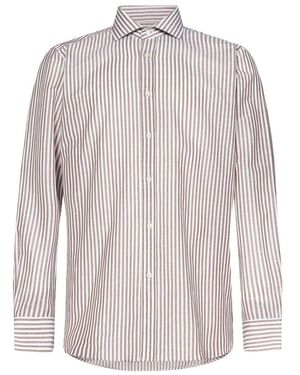 Franzese Collection Casual Shirts - Naturel