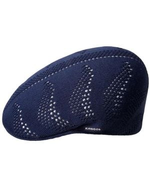 Kangol Accessoires ,Blauw ,Leer Anivent 504 Cap