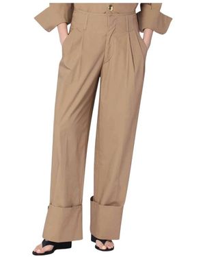 DARKPARK Wide Trousers - Natural