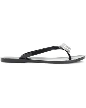 Mach & Mach Schoenen ,Zwart ,Double Heart Sandalen - Bruin