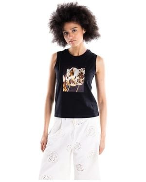 Bastille Sleeveless Tops - Azul