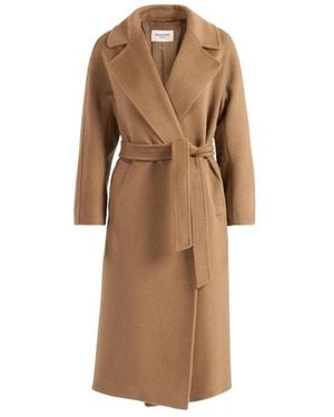 Weekend by Maxmara Wkdtempera Lange Jas - Bruin