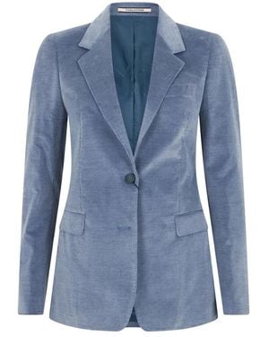 Tagliatore Jassen ,Blauw ,Katoen Parigi Blazer