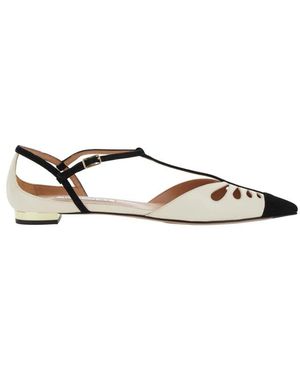 Aquazzura Ballerina Shoes - Brown