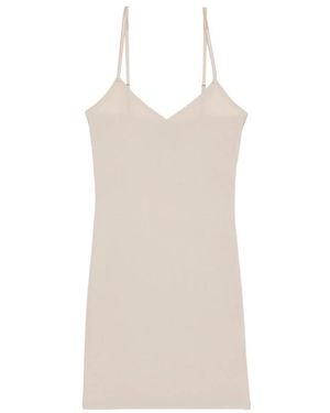 Patrizia Pepe Short Dresses - Natural