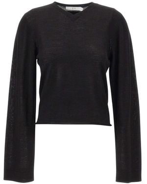 IRO V-Neck Knitwear - Noir