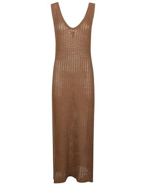 hinnominate Maxi Dresses - Brown