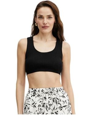 ARMANI EXCHANGE Sleeveless Tops - Negro