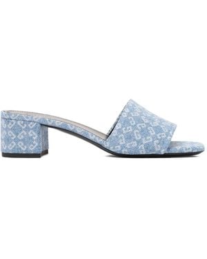 Givenchy Heeled Mules - Blue