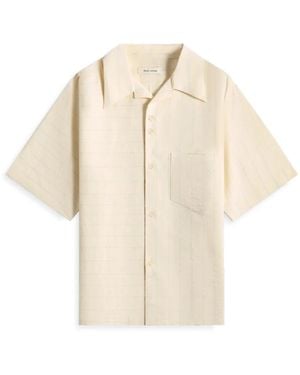 Wales Bonner Short Sleeve Shirts - Natural