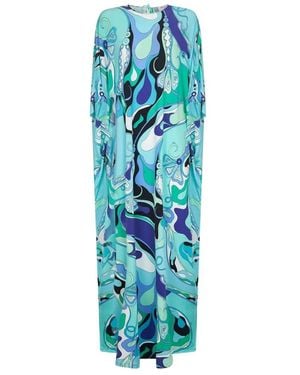 Emilio Pucci Maxi Dresses - Blu