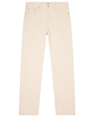 Edwin Straight Pants - Natural