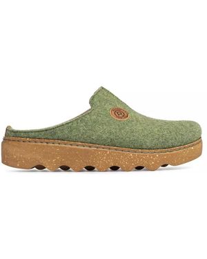 Rohde Zapatilla De Casa Verde Para Mujer, Mujer, Talla