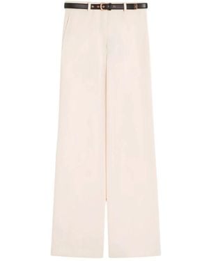 Max Mara Wide Trousers - Neutro