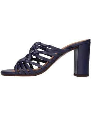 Chie Mihara Heeled Mules - Blue