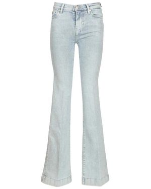 7 For All Mankind Flared Jeans - Blue