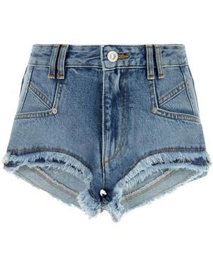 Isabel Marant Denim Shorts - Blue