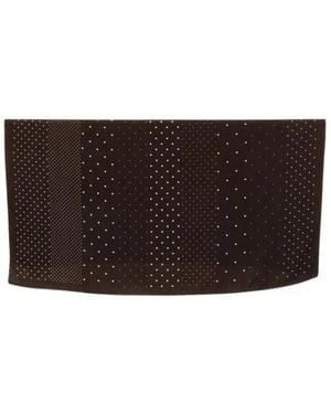 Destin Accessoires ,Bruin ,Wol Judy Carré Sjaal - Zwart