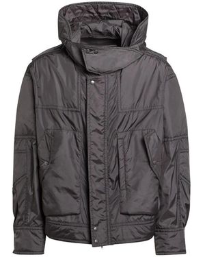 Dries Van Noten Stylische Bomberjacke - Grau