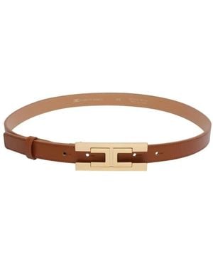 Elisabetta Franchi Belts - Marrone