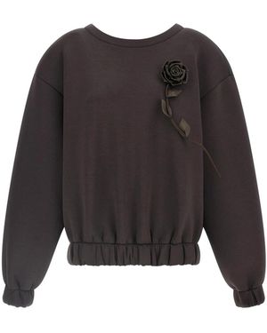 GIUSEPPE DI MORABITO Sweatshirts - Black