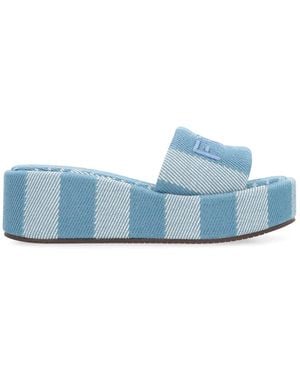 Fendi Sliders - Blue