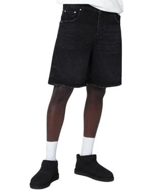 Represent Denim Shorts - Black