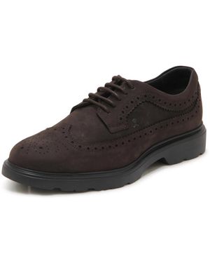 Hogan Laced Shoes - Black