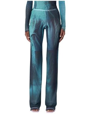 Jean Paul Gaultier Wide Trousers - Blauw