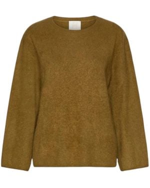 Marella Round-Neck Knitwear - Vert