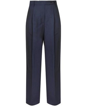 Department 5 Straight Trousers - Blauw