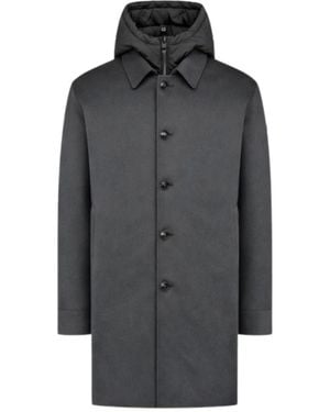 DUNO Single-Breasted Coats - Gray
