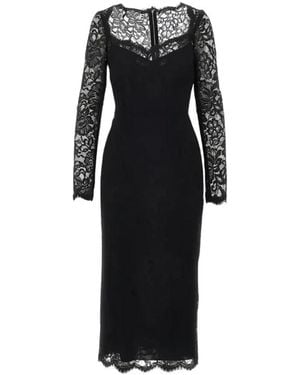 Dolce & Gabbana Midi Dresses - Negro