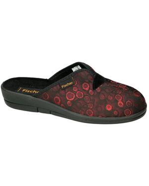 Fischer Schoenen ,Bruin ,Katoen 203620 Mule Slipper