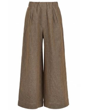 Phisique Du Role Wide Trousers - Brown