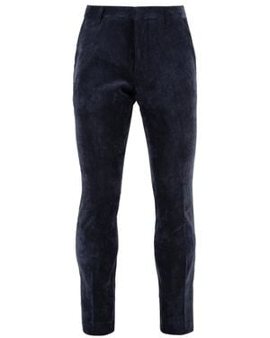Daniele Alessandrini Slim-Fit Trousers - Blue