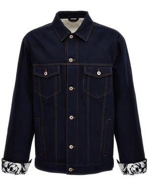 Burberry Denim Jackets - Blue