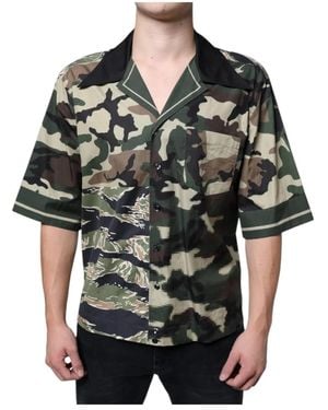 Dolce & Gabbana Short Sleeve Shirts - Noir