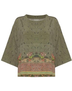 Pierre Louis Mascia Blouses - Green