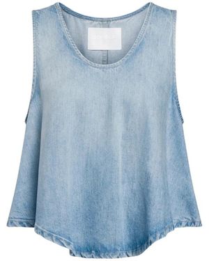 Dondup Ärmellose Oberteile - Blau