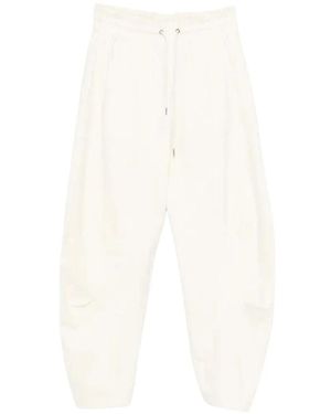 High Tapered Trousers - Blanco