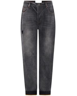 One Teaspoon Loose-Fit Jeans - Gris