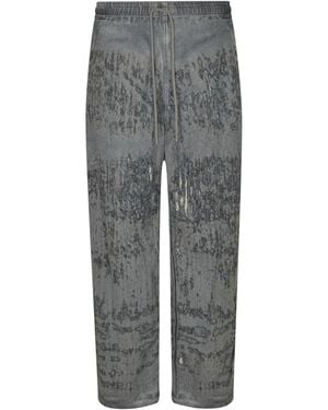 DIESEL Slim-Fit Trousers - Gris