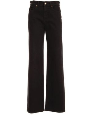 Roberto Cavalli Wide Jeans - Nero