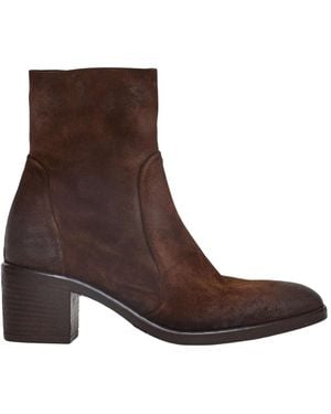 Strategia Heeled Boots - Marron