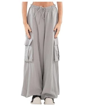 Y-3 Wide Trousers - Grigio
