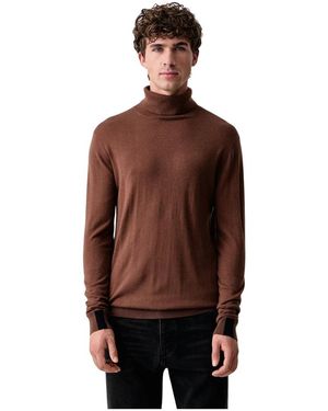 Mos Mosh Adam Rollkragenpullover - Braun